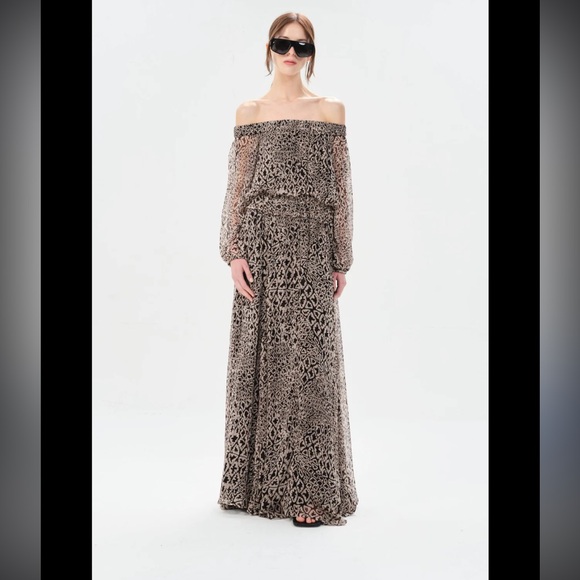 Maria Cher Baradero Malu Long Dress NWT – Size Large ✨ - Picture 6 of 13